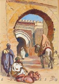 EDOUARD HERZIG PORTE DE LA CASBAH.jpg